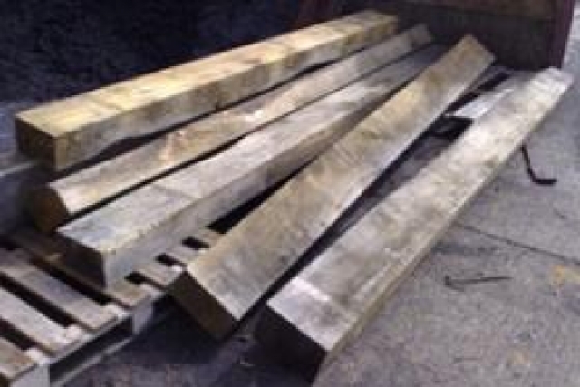 green oak beams