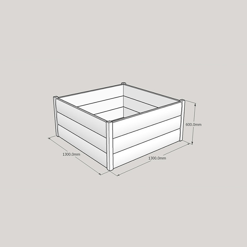 Half LogLap Planter 1300x1300