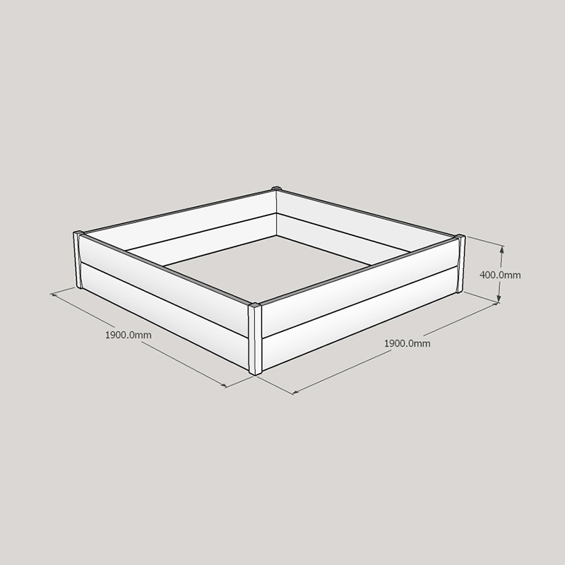 Half LogLap Planter 1900x1900