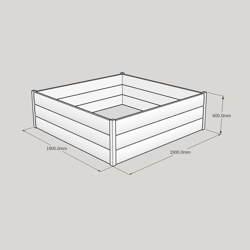 Half LogLap Planter 1900x1900