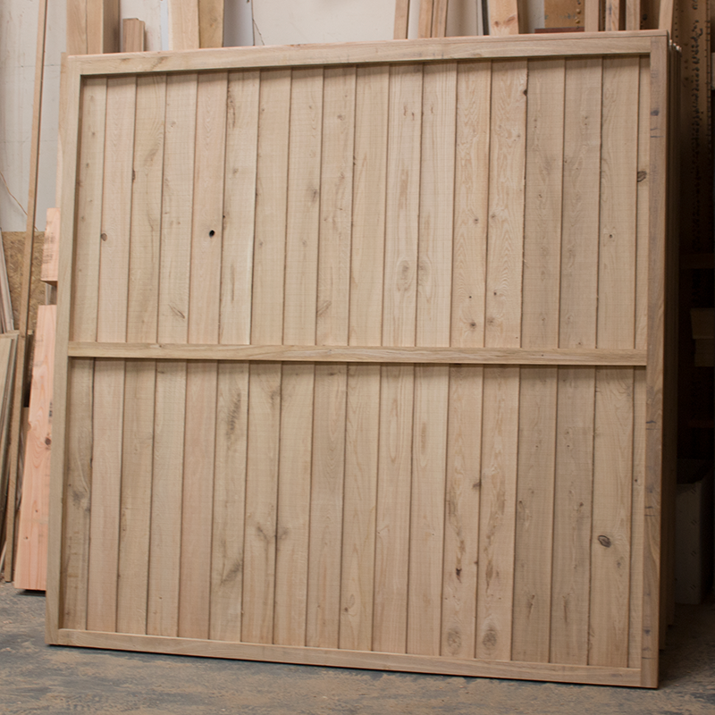 Oak Featheredge Fence Panel