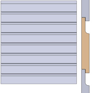 English Larch External Half Lap Cladding