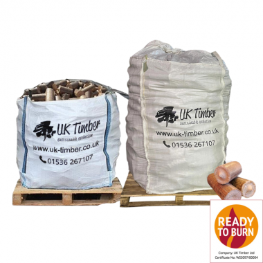 Bulk Bags of Ecofire HotRods Briquettes - FREE DELIVERY