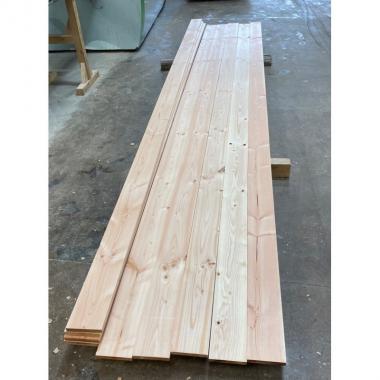 English Larch - Douglas Fir Internal Board on Board Cladding