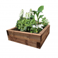 EasyFit Brown Eco Treated Softwood Raised Bed Kit