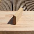 Chamfered European Oak Skirting