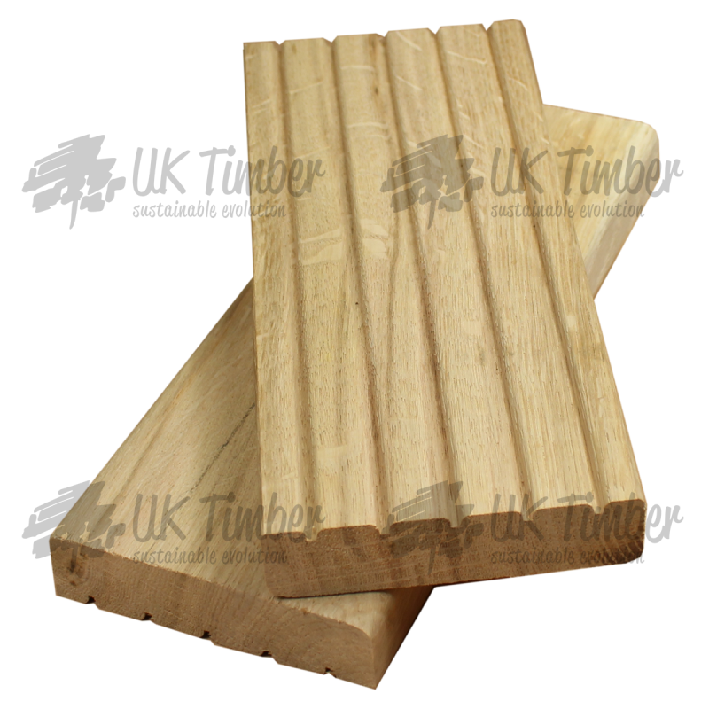 European Oak Decking (125x25mm)