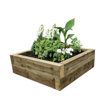 EasyFit Green Eco Treated Softwood Raised Bed Kit