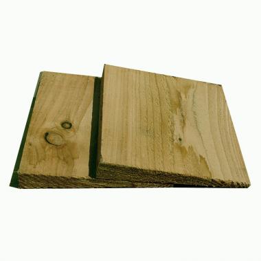 Treated Softwood Featheredge Cladding Sample