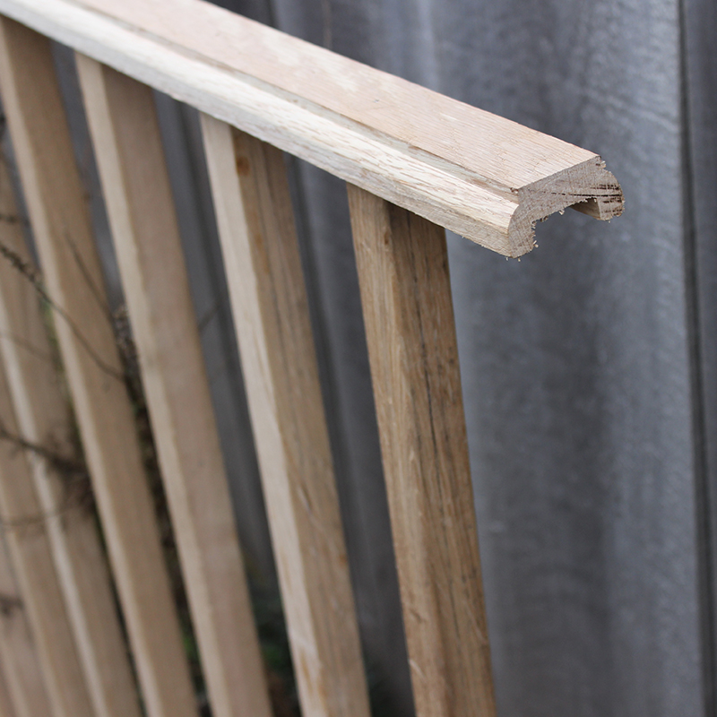 Oak Hand and Base Rail