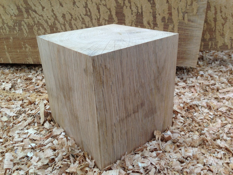 Solid Oak Cubes- Oak Beam Offcuts