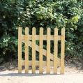 Oak Picket Gate