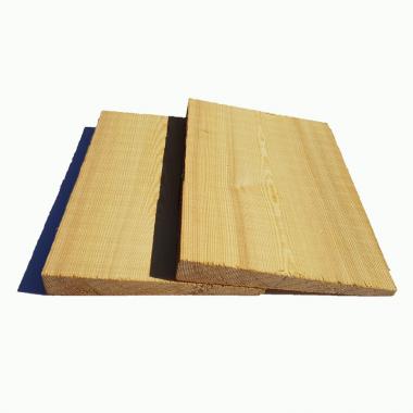 Siberian Larch Featheredge Cladding Sample