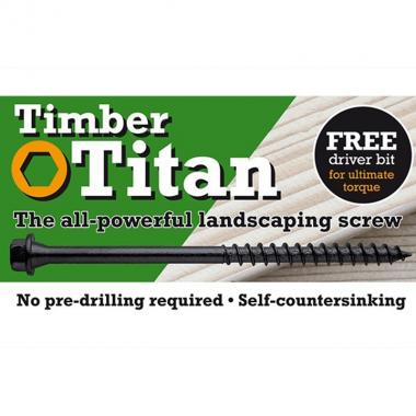 Timber Titan Heavy Duty Wood Lanscaping Screws
