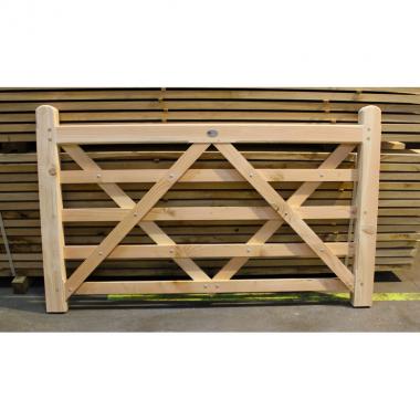 Untreated Larch/Douglas Fir Field Gate 