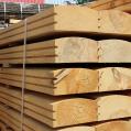 Larch Douglas Fir LOG LAP, JIGSAW RAILWAY SLEEPERS